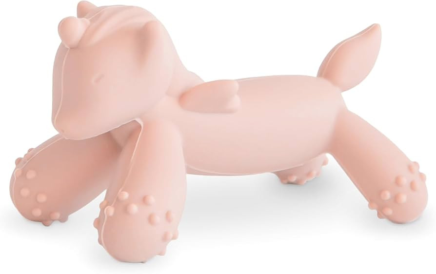 mushie Silicone Baby Teether Toy | Unicorn Figurine Teether | Amazon (US)