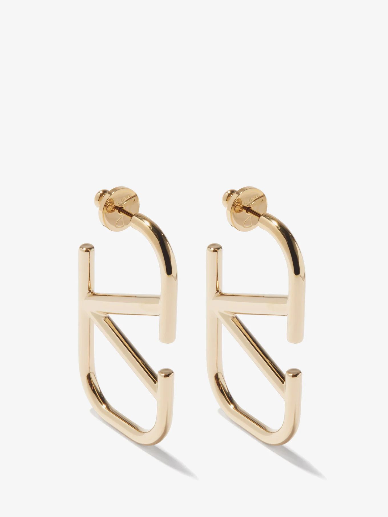 V-logo hoop earrings | Valentino | Matches (UK)