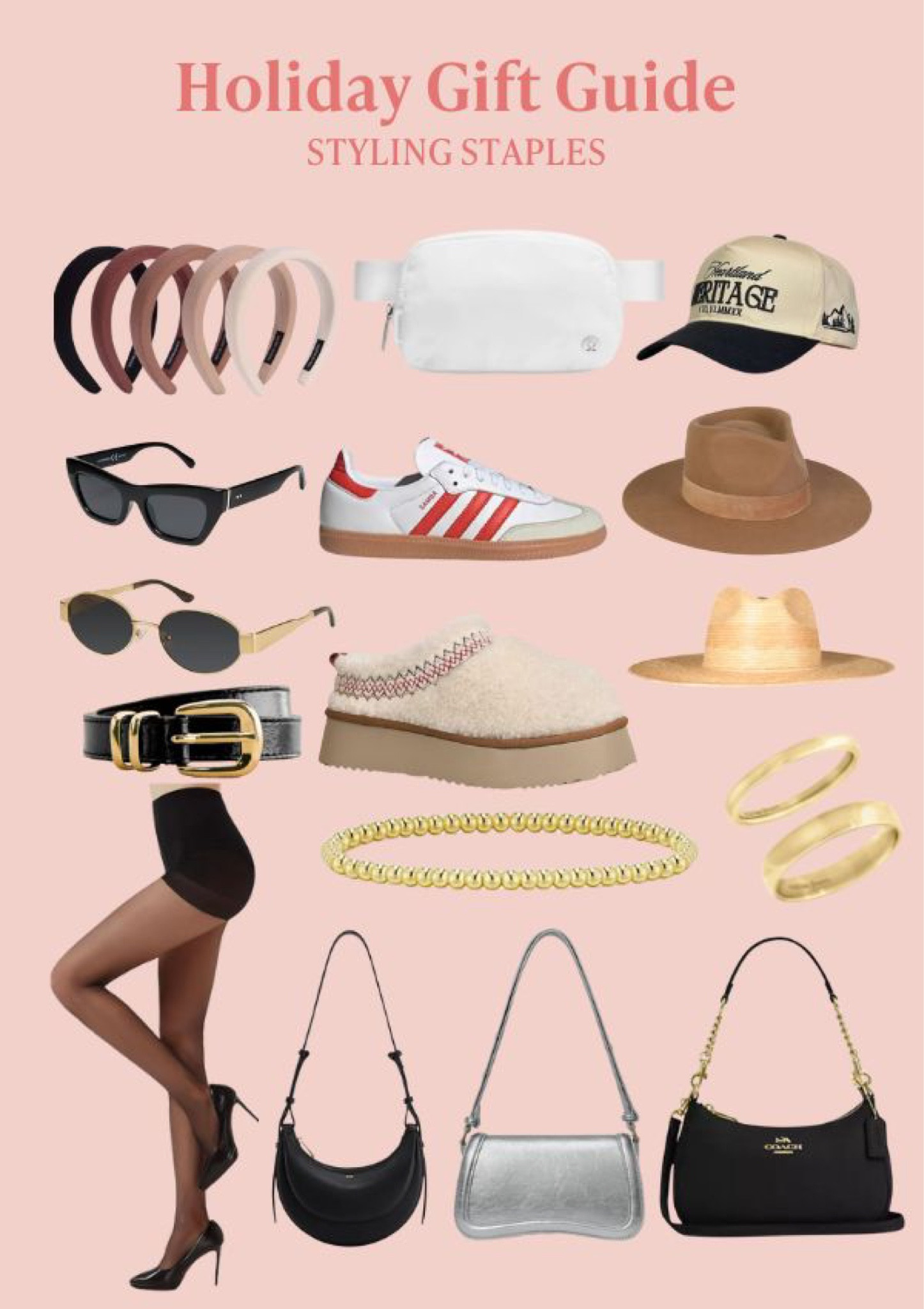  holiday gift guides just in time for all of the Black Friday deals ❤️🎄✨ shop this gift guide for her, accessories, favorite shoes purses jewlery 