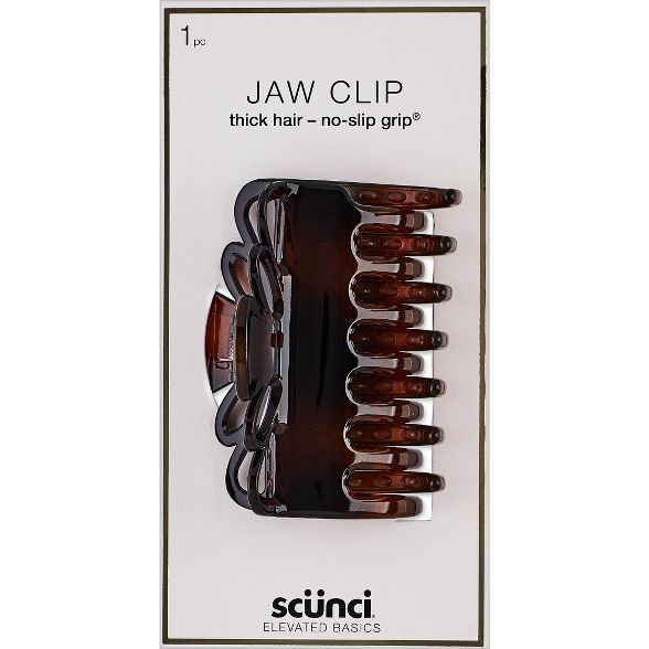 Scunci No Slip Grip Crown Jaw Clip | Target