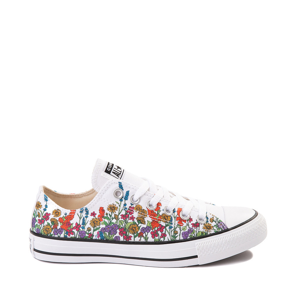 Converse Chuck Taylor All Star Lo Sneaker - White / Wildflowers | Journeys