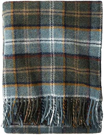 Pendleton, Eco-Wise Washable Wool Throw with Fringe, Pearl | Amazon (US)