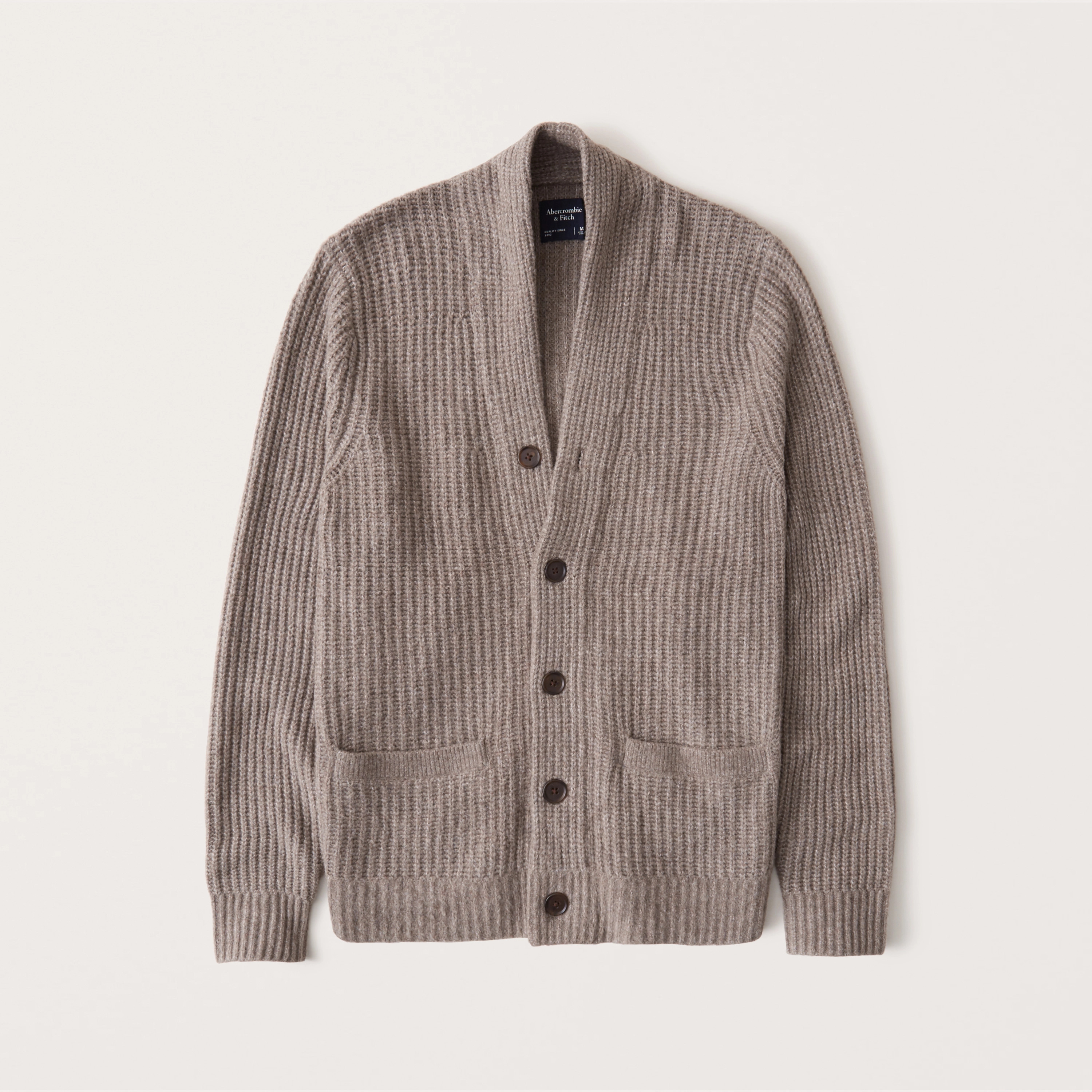 Marled Shawl Cardigan Sweater | Abercrombie & Fitch (US)