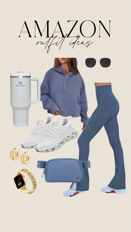 Amazon casual outfit idea. Moms on the go. Running errands. Workouts. 

#LTKstyletip #LTKfitness #LTKfindsunder50