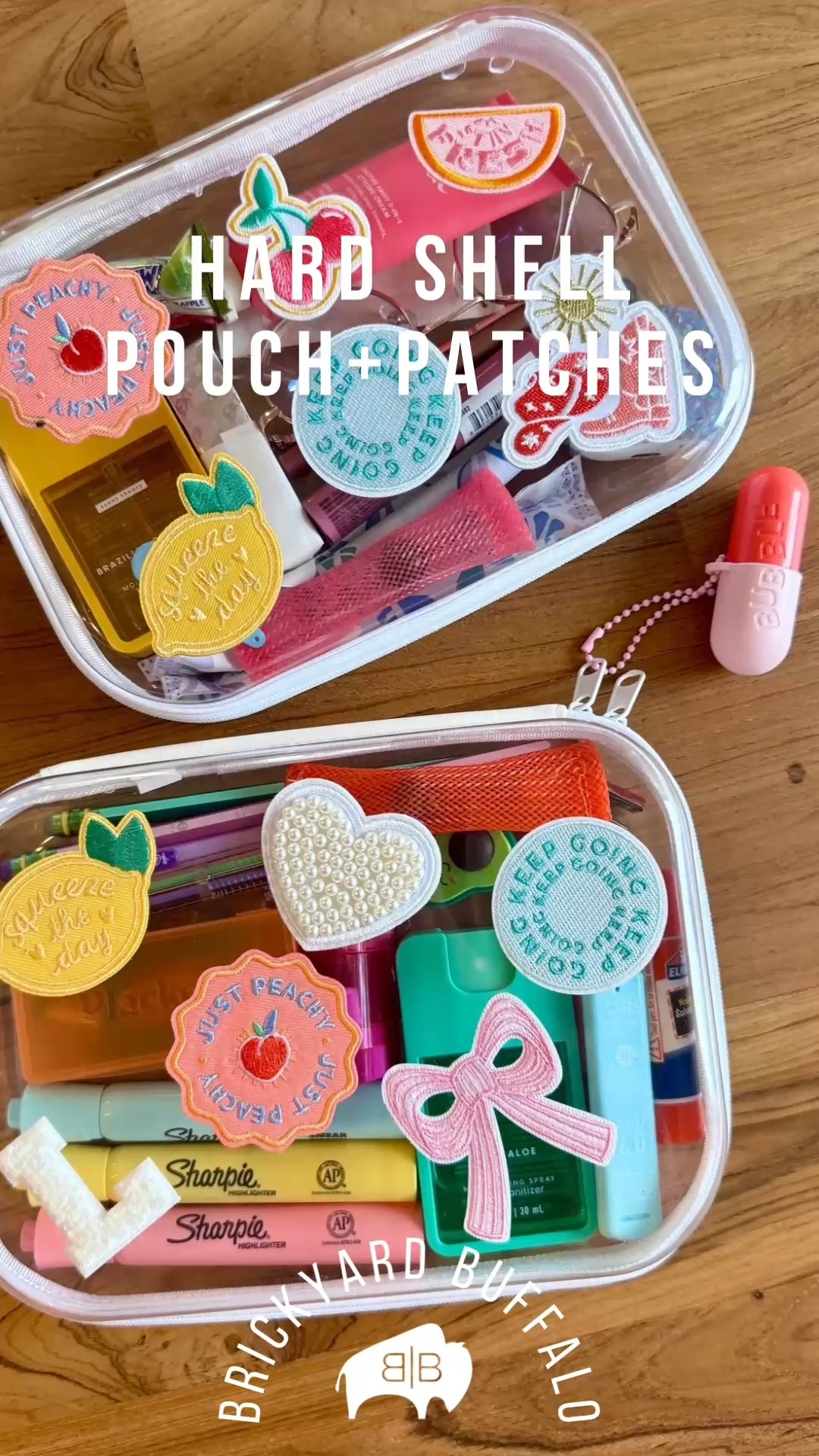 One pouch with patches = endless possibilities! Whether it’s filled with school supplies, hygiene necessities or stuffed with car essentials for your console, this hard shell pouch keeps it all protected in one place! Comment “CASE” for the links (including the stick on patches!) 

#LTKSeasonal #LTKKids #LTKU