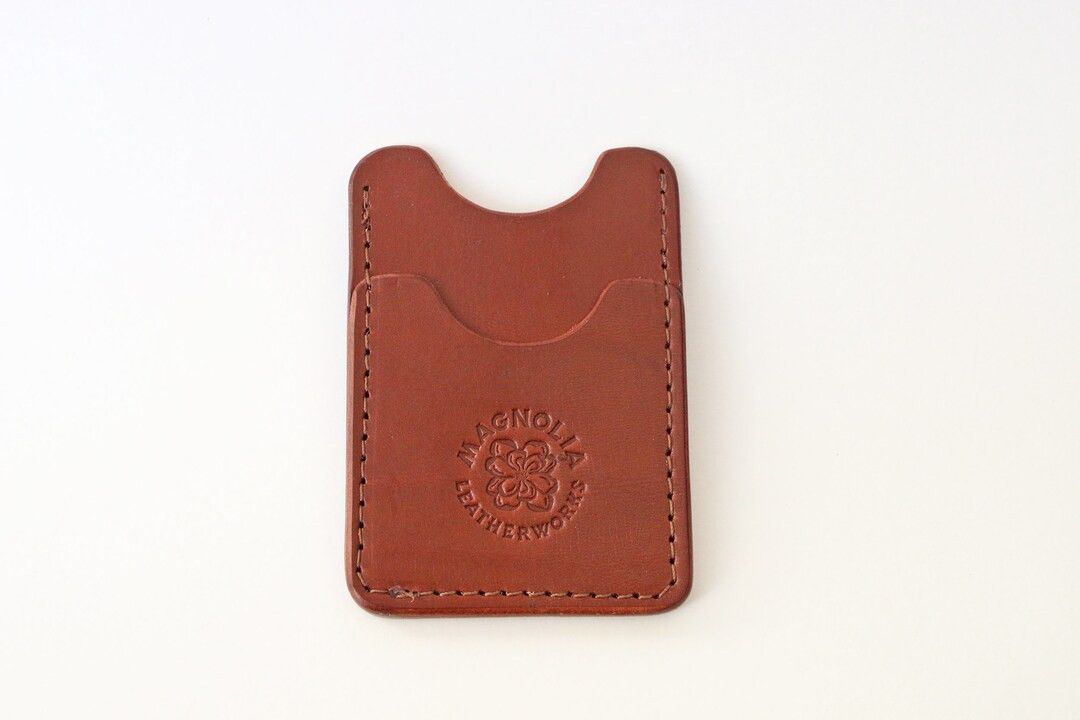 Italian Leather Minimalist Credit Card Wallet | Etsy (US)