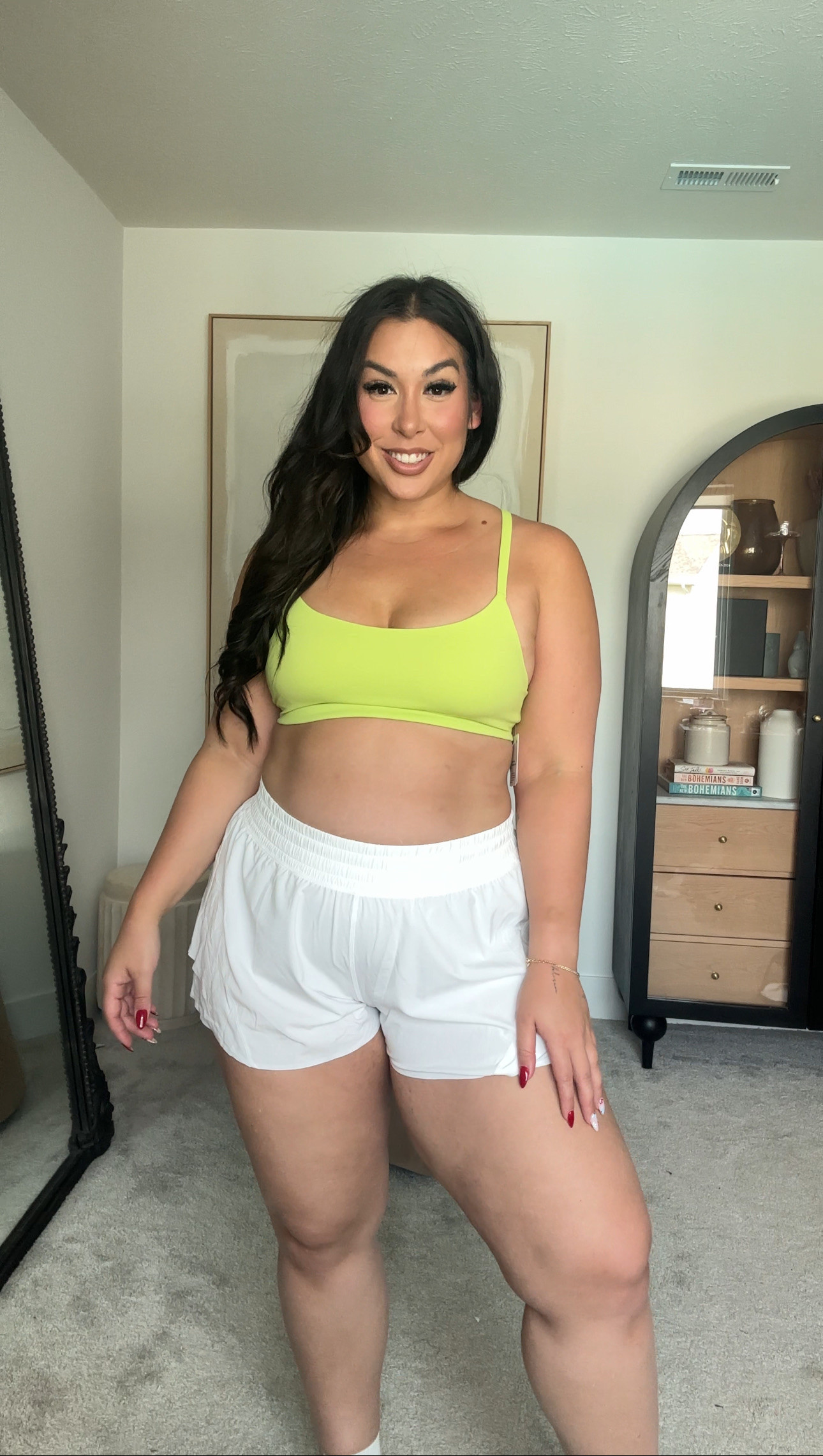 Midsize workout outfit! Wearing a size 12 sports bra and size XL shorts!
-
-
-
workout set, colorful workout outfit, strength training outfit, biker shorts, running outfit


#LTKMidsize #LTKStyleTip #LTKActive