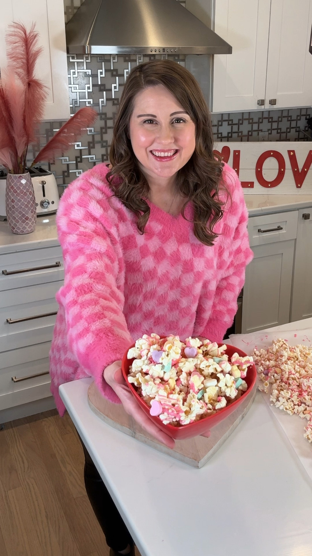Let’s make the cutest popcorn for Valentines’s Day!! ❤️ 🍿 It tastes yummy too and is quick to make.  Serve it in these adorable heart bowls! #valentinesdayideas #valentinesdaysnacks #valentinesday #valentinesdayparty

#LTKfamily #LTKSeasonal #LTKhome