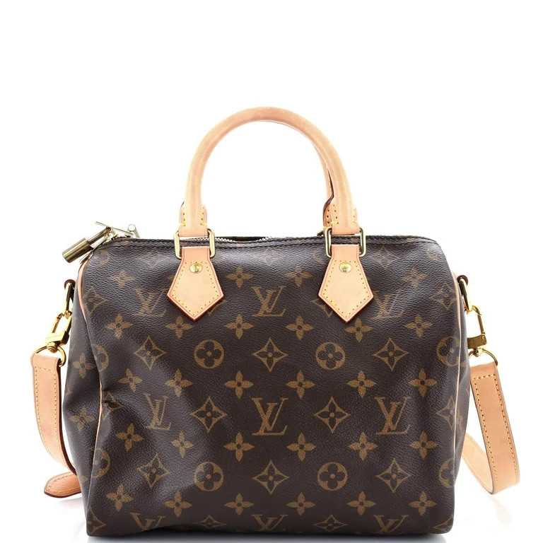 Pre-Owned Speedy Bandouliere Bag Monogram Canvas 25 By Rebag - Walmart.com | Walmart (US)