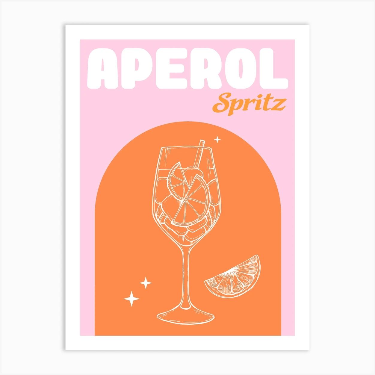 Aperol Art Print | Fy! (UK)