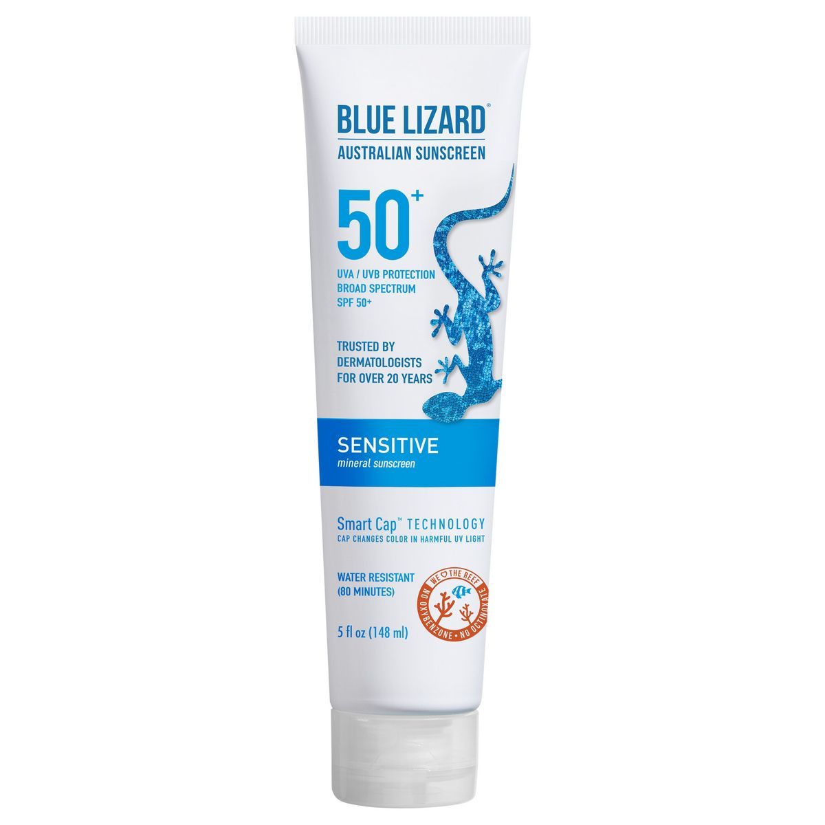 Blue Lizard Sensitive Mineral Sunscreen Lotion - SPF 50+ - 5 fl oz | Target