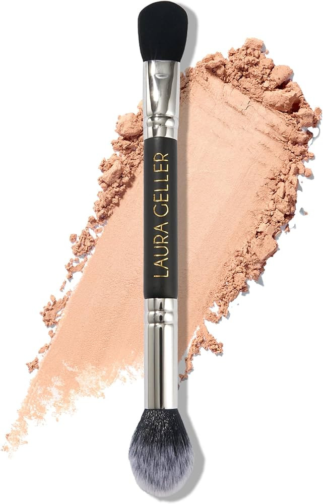 LAURA GELLER NEW YORK Dual-Ended Setting Powder Brush | Amazon (US)