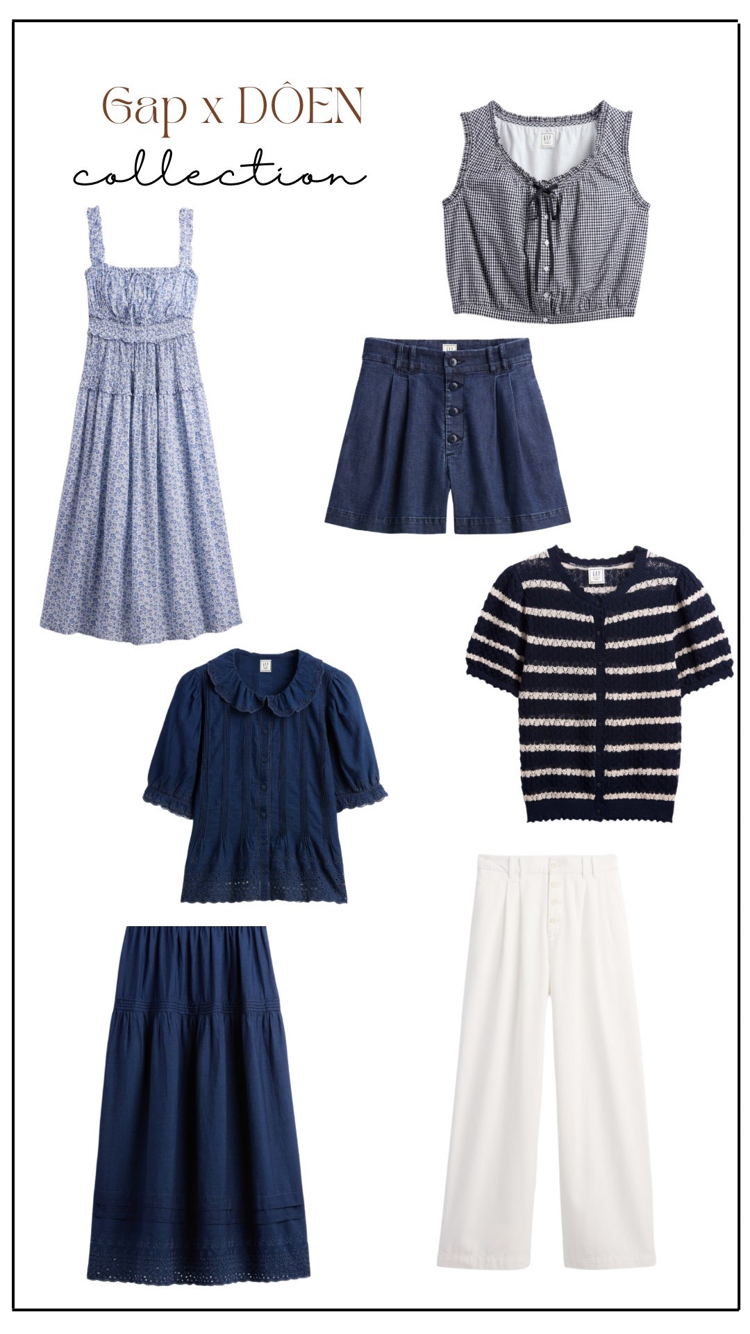 The Gap x DÔEN collection released this morning and it’s so good! There are still some pieces left so hurry and check them out. I love vintage style in anything and I was excited to add a few to my closet.

#LTKFindsUnder100 #LTKStyleTip #LTKSeasonal