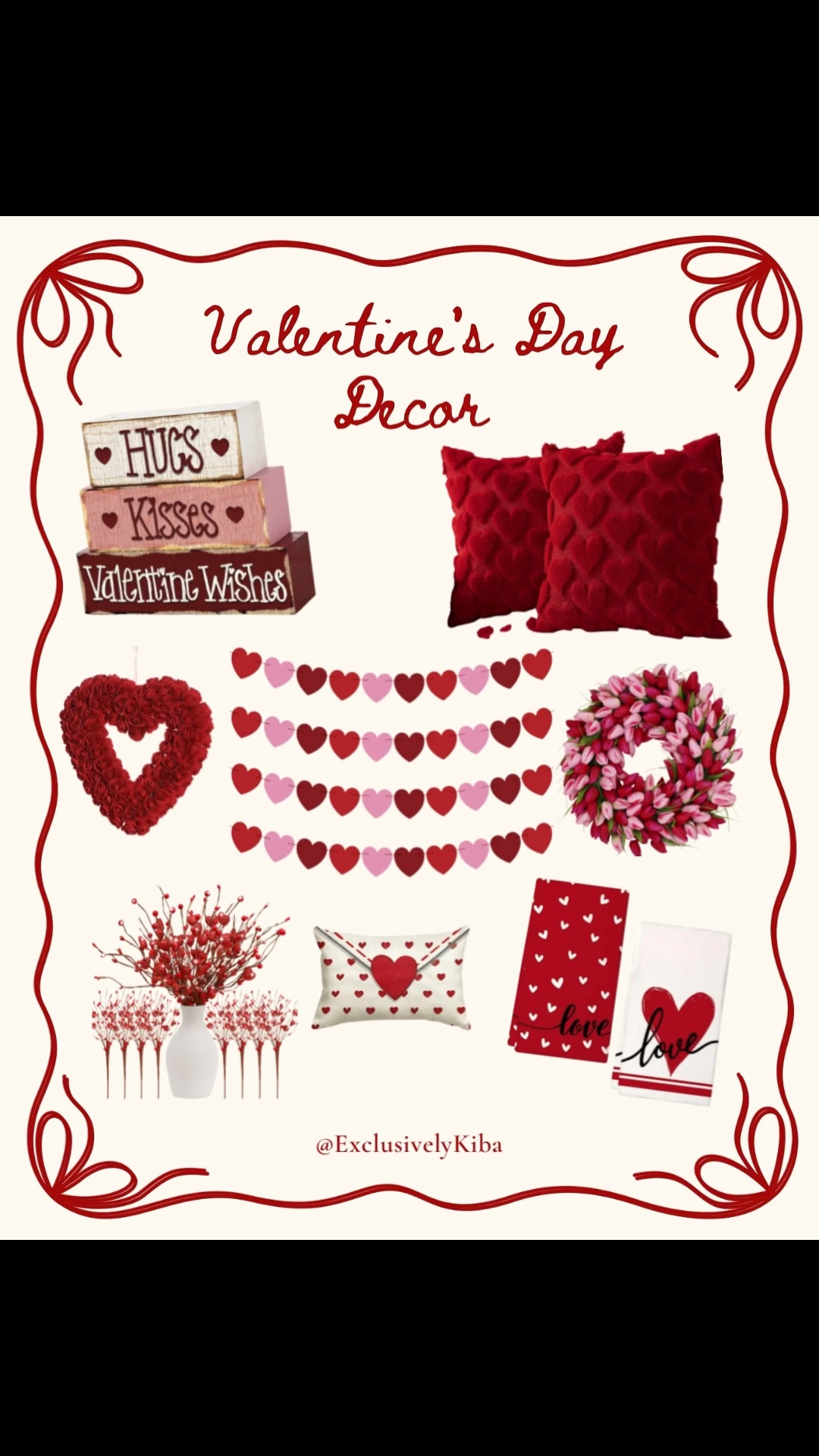 Love is in the details ❤️✨
Valentine’s Day decor that instantly warms up your space—cozy textures, soft pinks, and classic reds. Whether you’re decorating for love, friendship, or a little self-love, these pieces make every corner feel special 💕
Linked favorites to make styling easy.

#ValentinesDecor #HomeDecorInspo #SeasonalDecor #amazon #DecorGoals #ValentinesVibes #CozyHome #HeartDecor #HolidayDecor #HomeStyling 

#LTKHome