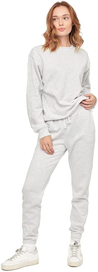 KUT/SO Fleece Sweatsuits for Women – Matching Set Tracksuit Includes Crewneck Sweatshirt and Jo... | Amazon (US)