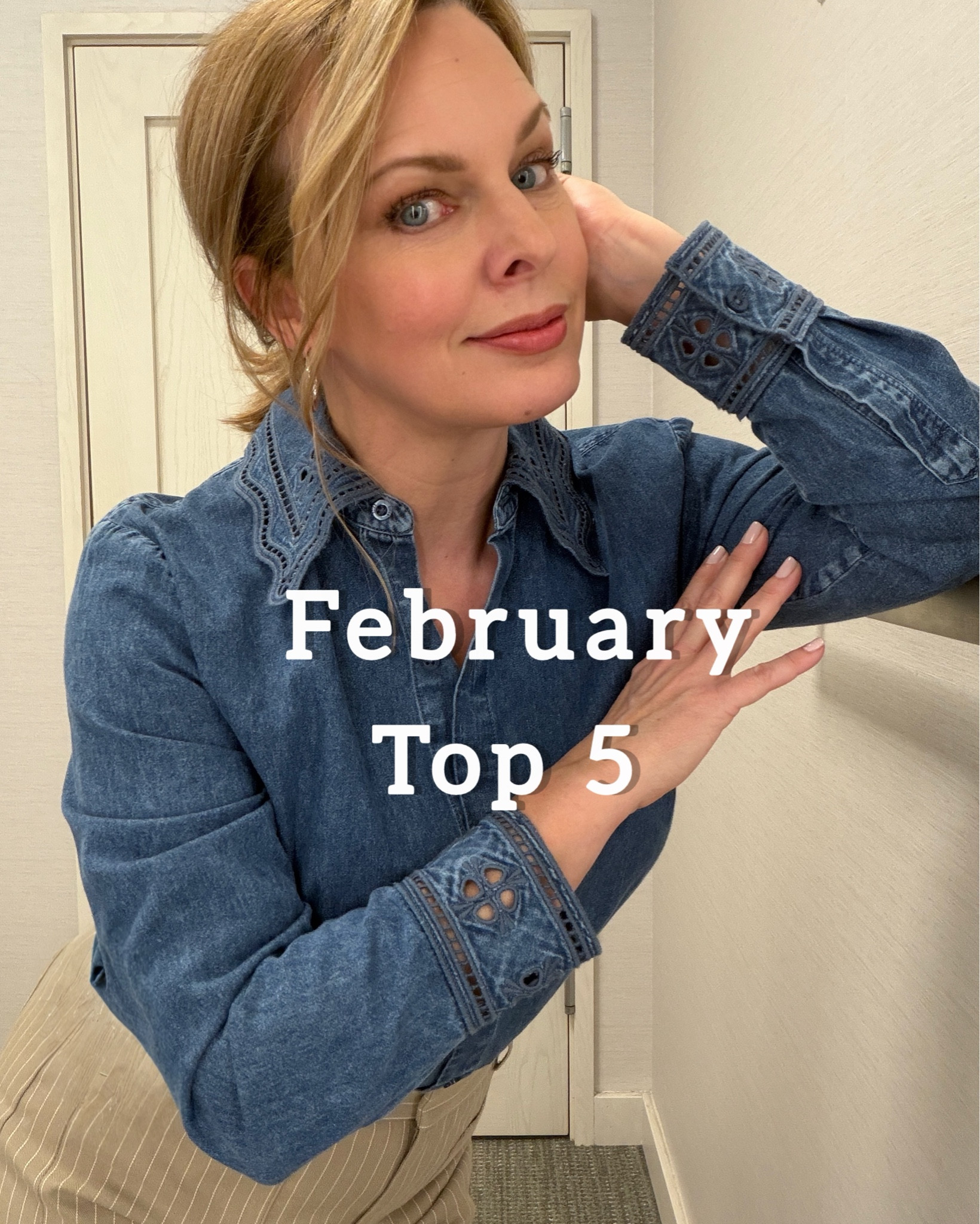 These are the February Top Sellers! 

⭐️The Paige Anessa Jean in ecru is wearable now and into spring
⭐️Spanx 2pc track set is comfy and cool
⭐️woven slingbacks for warmer temps
⭐️Quince quarter zip -what the cool girls are wearing 
⭐️a flattering structured sweater with the prettiest buttons


#LTKPetite #LTKSeasonal #LTKOver40