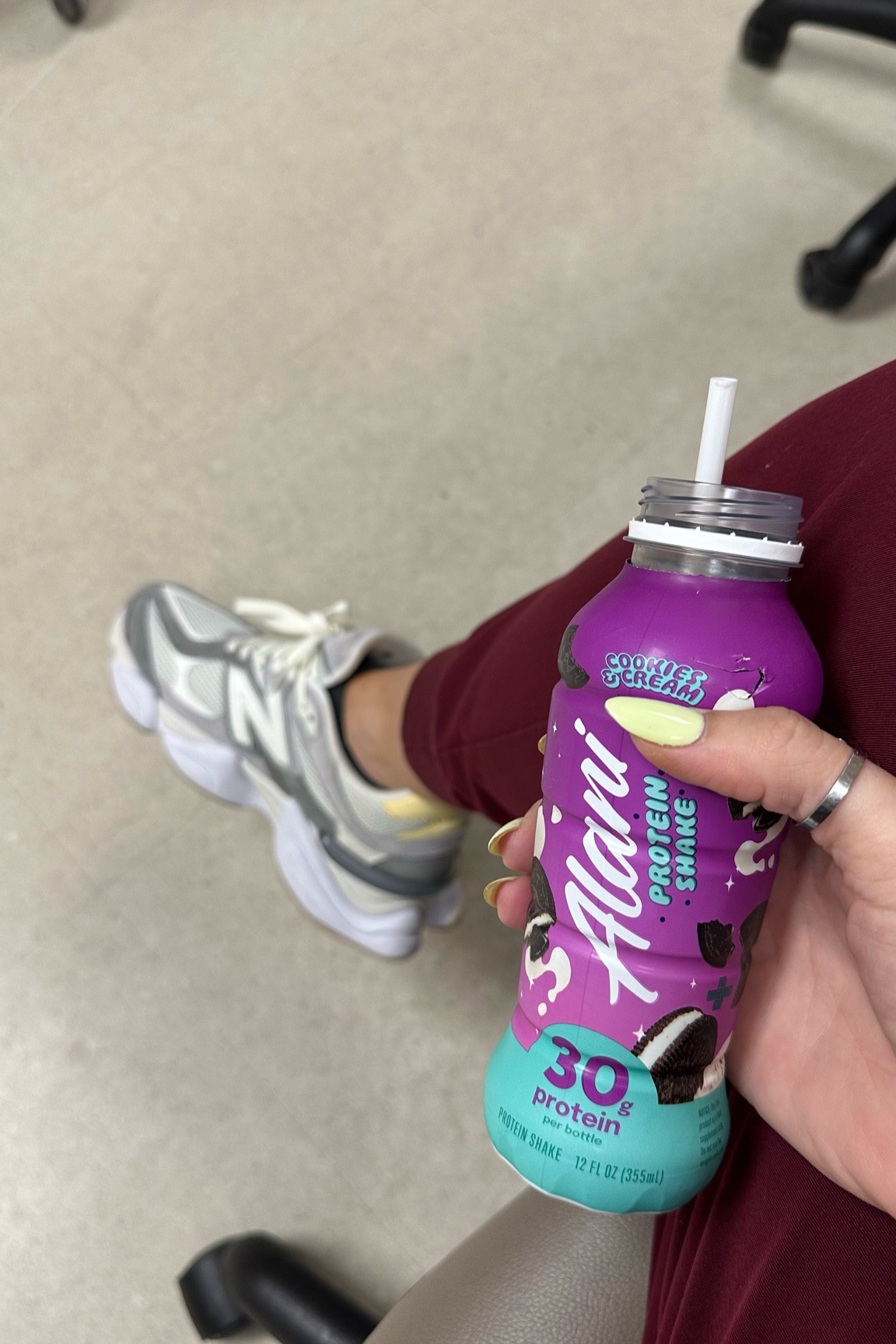 Work, hospital shift, protein shake, new balance sneakers 9060

#LTKdayinmylife #LTKmorningroutine #LTKootd