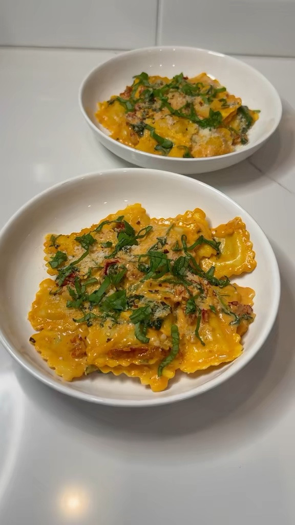 Let’s make Ravioli in a Creamy Sun Dried Tomato Sauce!
Here’s the recipe ❤️
https://wolfcaster.kitchen/recipes/f/ravioli-with-a-creamy-sun-dried-tomato-sauce

#LTKdayinmylife #LTKfoodie #LTKHome