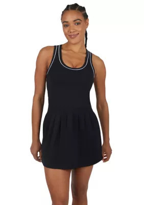 Yogalicious Women's Airlux Pleated Tennis Swing Dress | Belk