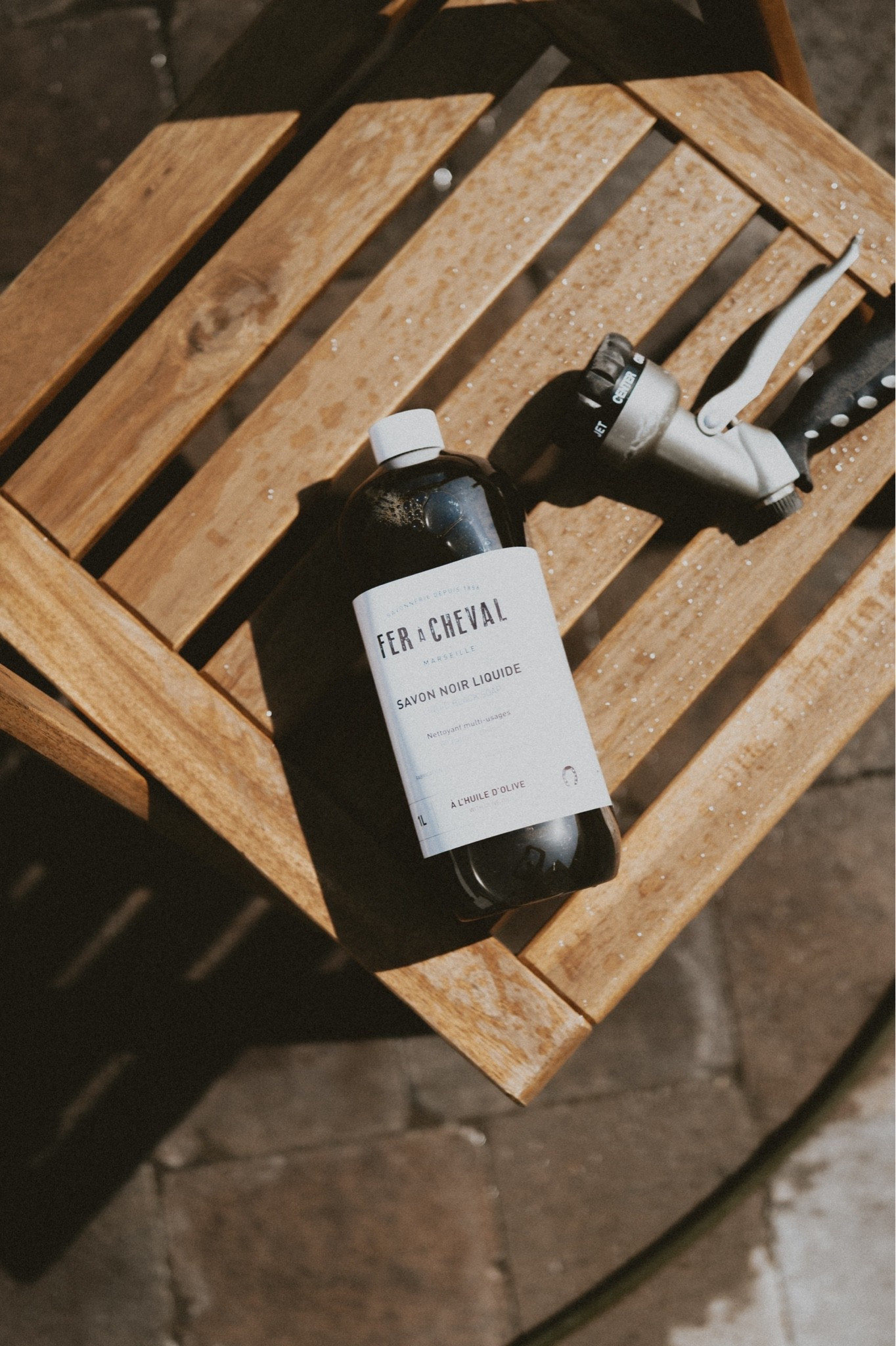 Cleanup day: after all the ash & bad AQ it was high time to clean all of my patio furniture. 
First time using Fer àCheval liquid black soap. Love the versatility & how long it will probably last. 
For all washable surfaces:
4 cups (1 quart) of water, dilute 1 tablespoon of Liquid Black Soap  + 1 teaspoon of baking soda, then transfer the solution to a ready-to-use spray bottle.
It can also be used to clean dishes, windows, maintain tile, wood flooring & terracotta + can be used as a pet shampoo z

#LTKSeasonal #LTKHome #LTKmomlife