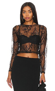 BLUEBELLA Cordelia Top in Black from Revolve.com | Revolve Clothing (Global)