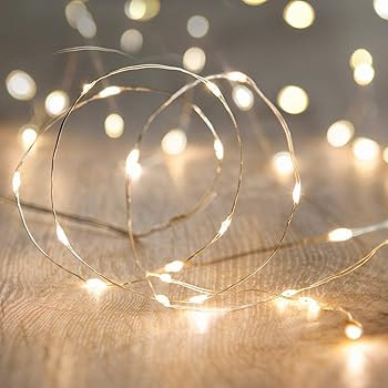 Sanniu Led String Lights, Mini Battery Powered Copper Wire Starry Fairy Lights, Battery Operated ... | Amazon (US)