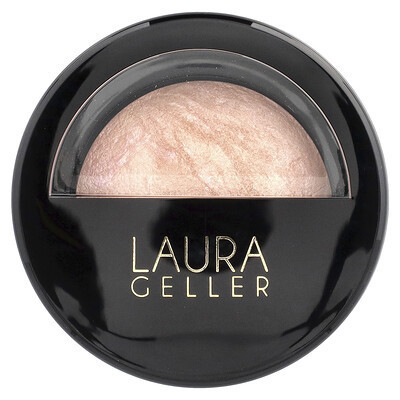 Laura Geller, Baked Blush-N-Brighten, Marbleized Blush, 0018039B Ethereal Rose, 0.16 oz (4.5 g) | iHerb