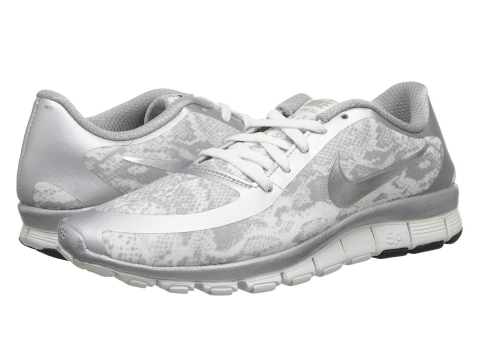 Nike - Free 5.0 V4 (Metallic Silver) Women's Shoes | 6pm
