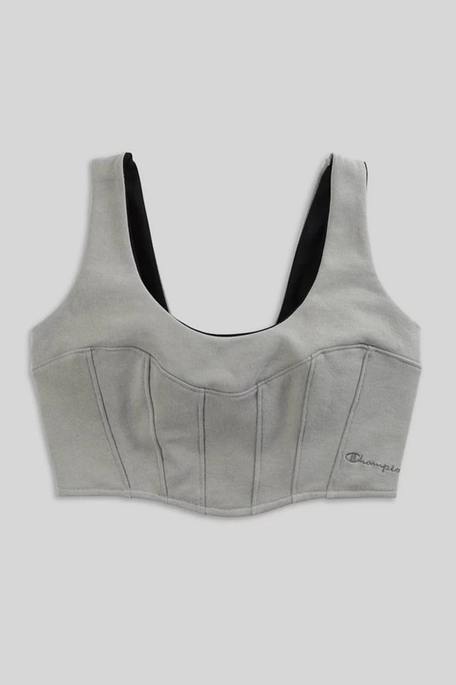 Frankie Collective Rework Champion Sweatshirt Bustier 013 | Urban Outfitters (US and RoW)