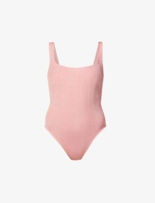 Nile square neck swimsuit | Selfridges