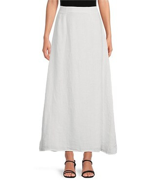 Coordinating Linen A Line Maxi Skirt | Dillard's