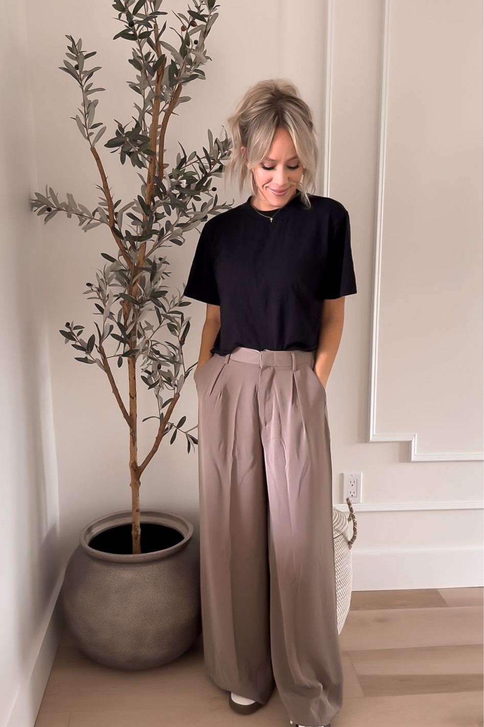 I Am 5’3 and am wearing the normal length on these trousers. My top I am wearing my true size. My sambas are discounted to $75 and I ordered my normal size. Fits true to size. 

AMAZON TROUSERS, TARGET TOP, TARGET TEE, ADIDAS SAMBAS, AMAZON FALL OUTFUT , TARGET STYLE, WORKWEAR OUTFIT , TEACHER STYLE , HOLIDAY PANTS

#LTKworkwear #LTKfindsunder50 #LTKHoliday