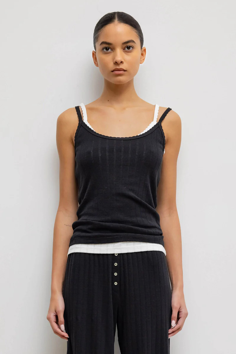 Pointelle Tank | LESET
