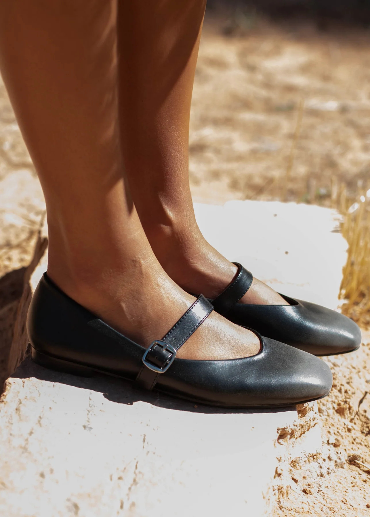 Marilyn Black Ballerina Flats | My Sister's Closet Boutique