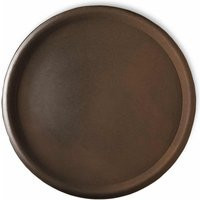 Round Plant Saucers - 19.75" (Interior Width) - 22.00" (Exterior Width) - Ref. F - Rust | Crescent Garden | Plant Addicts