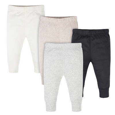 Onesies Brand Baby Neutral Pants - Gray Heather - 12 Months - 4-Pack | Target