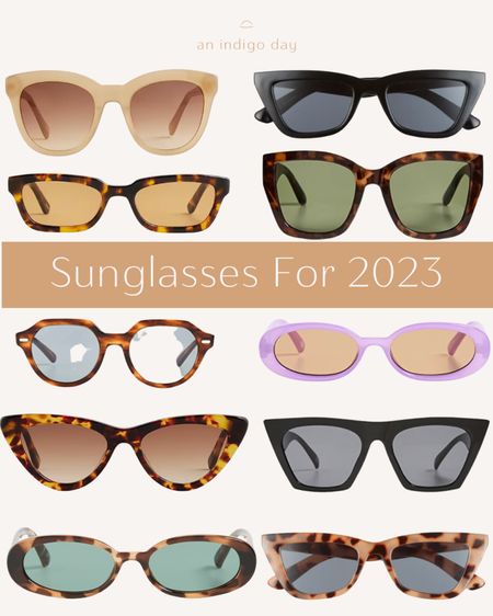 Sunglasses for 2023. Summer accessories cat eye sunglasses 

#LTKunder50 #LTKFind #LTKunder100