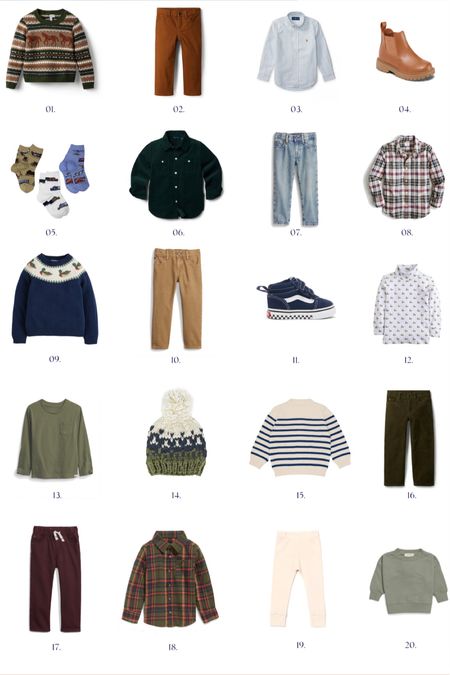 Cute fall and winter wardrobe staples for toddler boys - little boy clothes - little boy outfits - fall family outfits

#LTKfamily #LTKkids #LTKSeasonal
