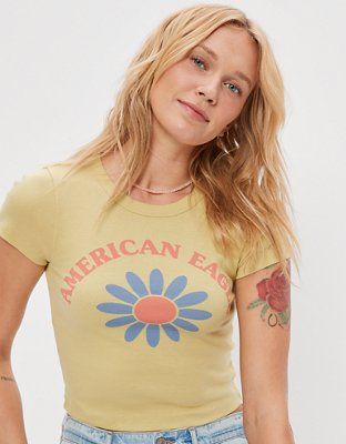 AE Hey Baby Tee | American Eagle Outfitters (US & CA)