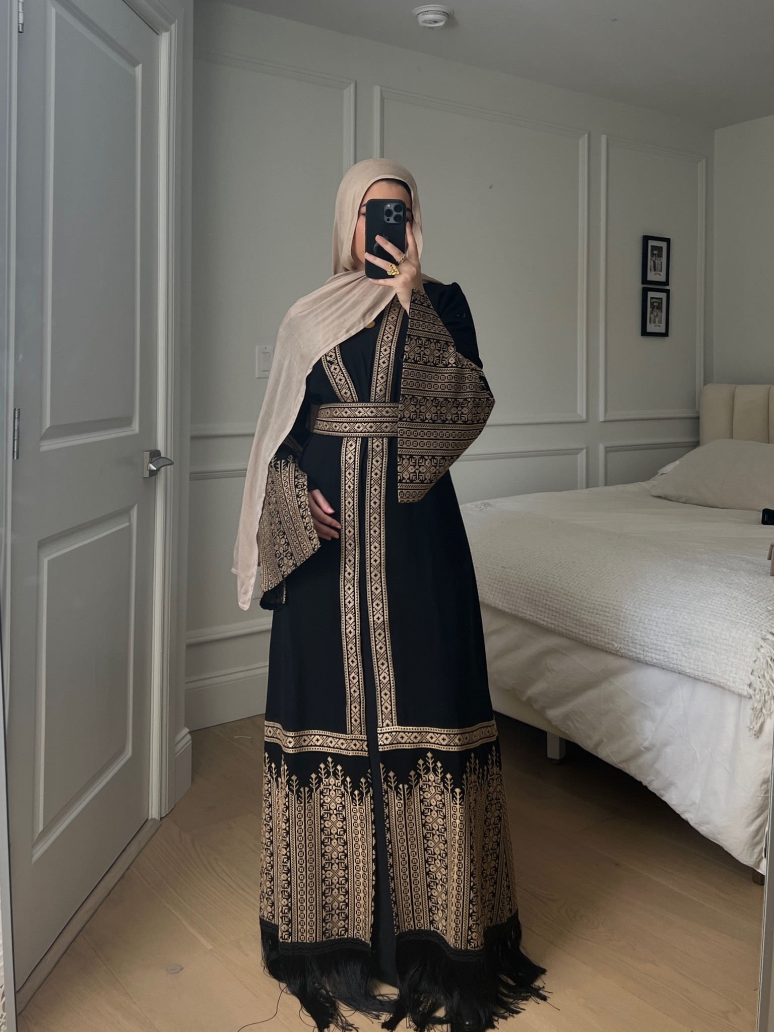 Palestinian embroidered dress 