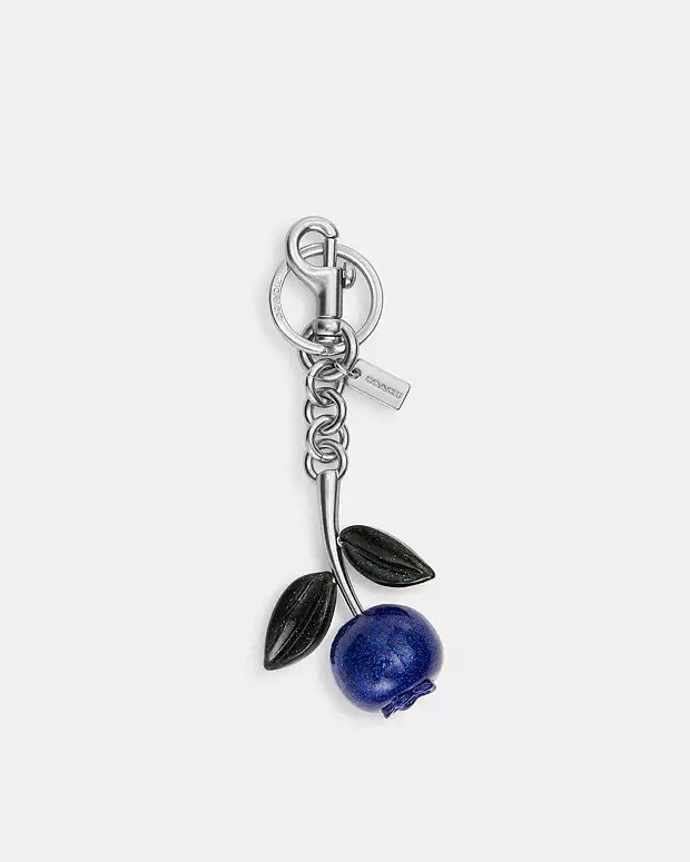 Glitter Blueberry Bag Charm | Coach Outlet US