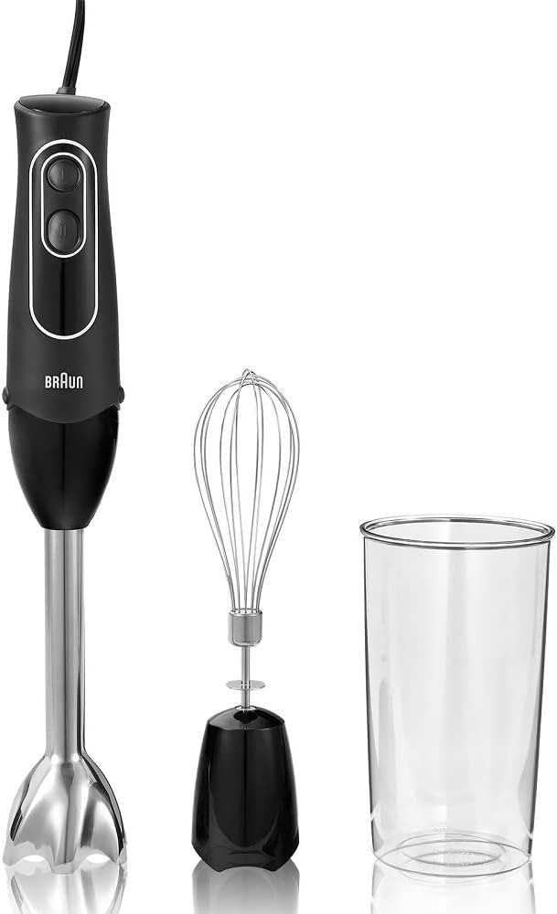 Braun MultiQuick 5 Immersion Hand Blender Patented Technology - Powerful 350 Watt - Dual Speed - ... | Amazon (US)