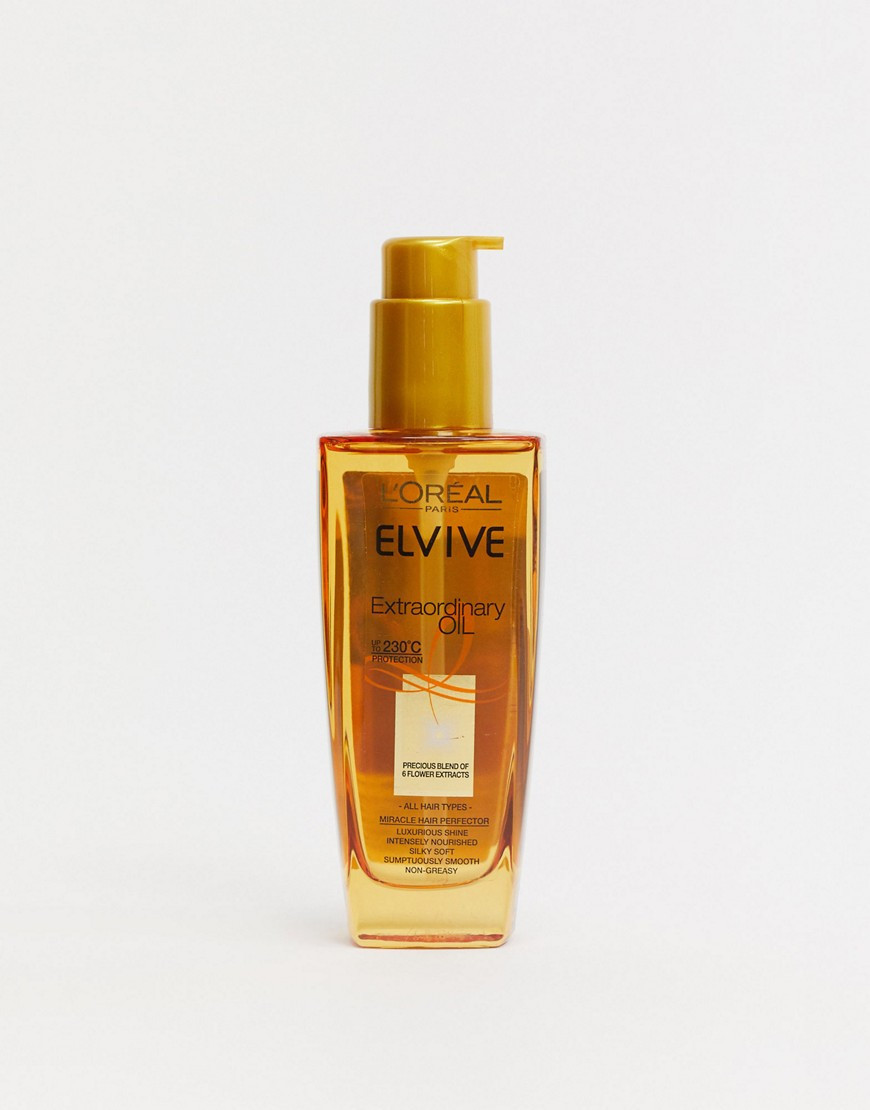 L'Oreal Elvive Extraordinary Oil for Dry Hair 100ml-No colour | ASOS (Global)