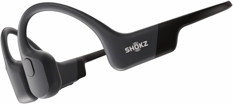 SHOKZ OpenRun - Open-Ear Bluetooth Bone Conduction Sport Headphones - Sweat Resistant Wireless Ea... | Amazon (US)