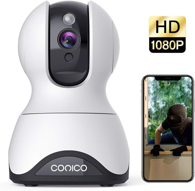 Pet Camera, Security Camera Conico 1080P HD Wireless Camera with Sound Motion Detection Two-Way A... | Amazon (US)