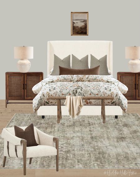 Bedroom decor mood board, bedroom design ideas, bedroom inspiration, home decor, tilly upholstered bed #bedroom

#LTKstyletip #LTKhome #LTKsalealert