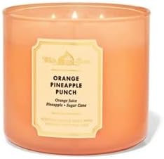Bath & Body Works, White Barn 3-Wick Candle w/Essential Oils - 14.5 oz - New Core Scents! (Orange Pi | Amazon (US)