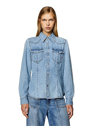 Diesel De-waves Denim Shirt | David Jones | David Jones (Australia & New Zealand)