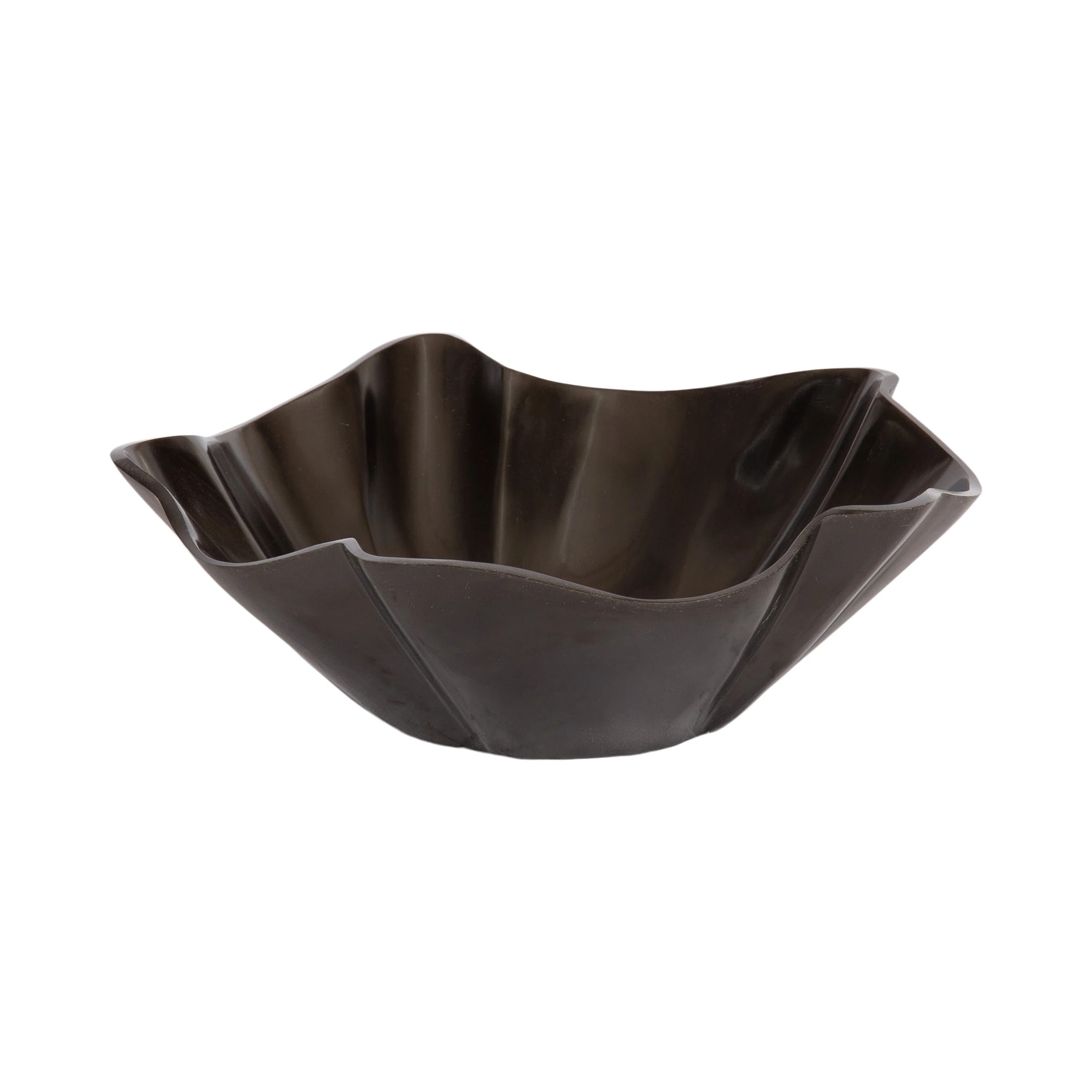 Flutte Wavy Metal Decorative Bowl | Wayfair North America