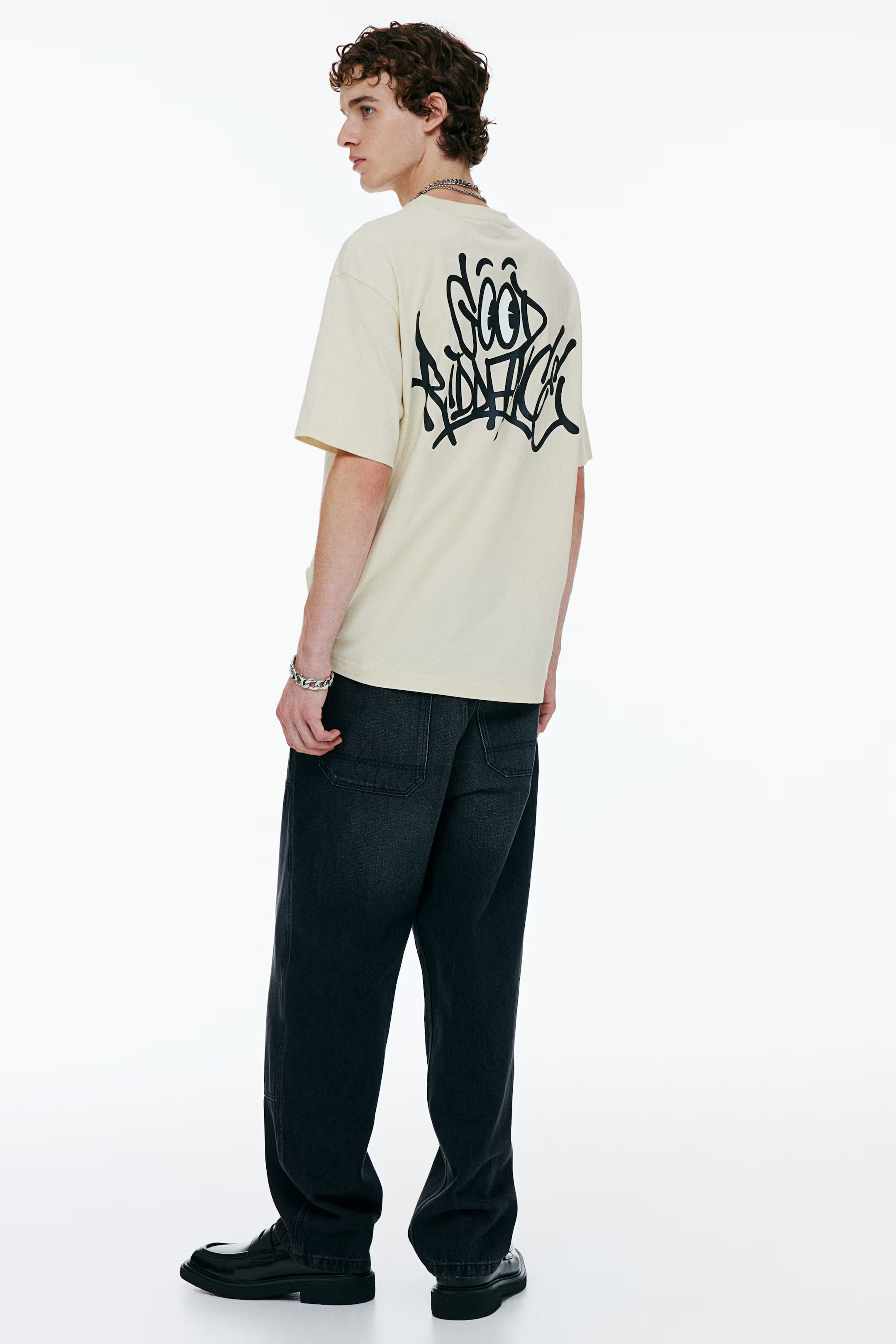 Loose Fit Printed T-shirt | H&M (US + CA)